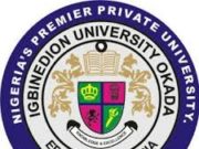 Igbinedion University Admission List