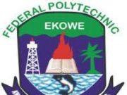 Federal Polytechnic Ekowe Admission List