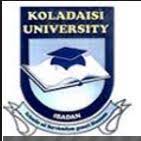Kola Daisi University Admission List