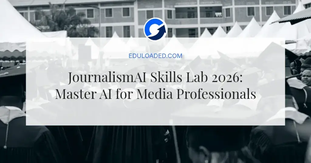 JournalismAI Skills Lab 2026: Master AI for Media Professionals