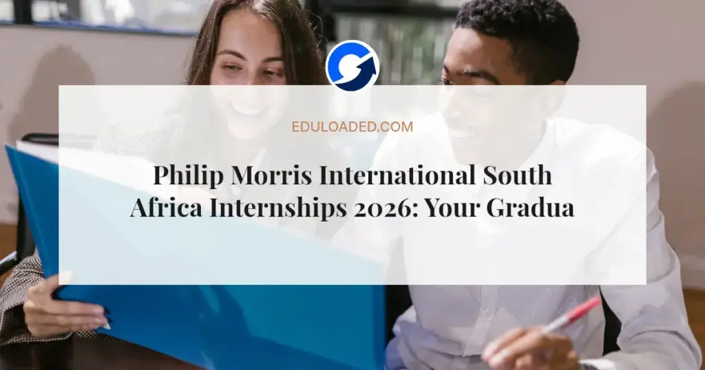 Philip Morris International South Africa Internships 2026: Your Graduate Guide
