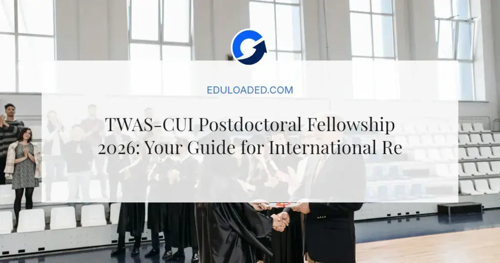 TWAS-CUI Postdoctoral Fellowship 2026: Your Guide for International Researchers