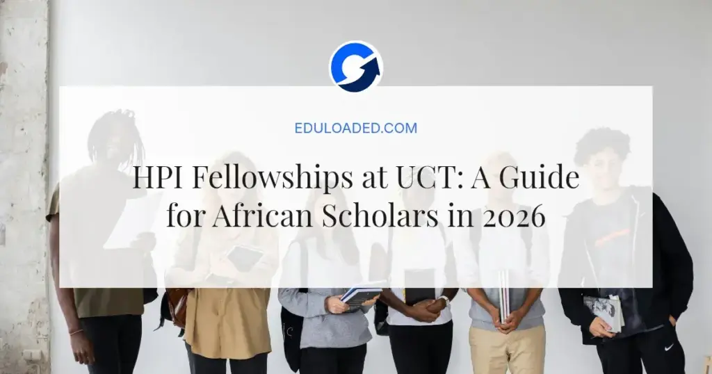 HPI Fellowships at UCT: A Guide for African Scholars in 2026