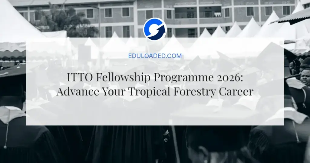 ITTO Fellowship Programme 2026: Advance Your Tropical Forestry Career