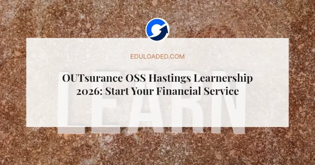 OUTsurance OSS Hastings Learnership 2026: Start Your Financial Services Career