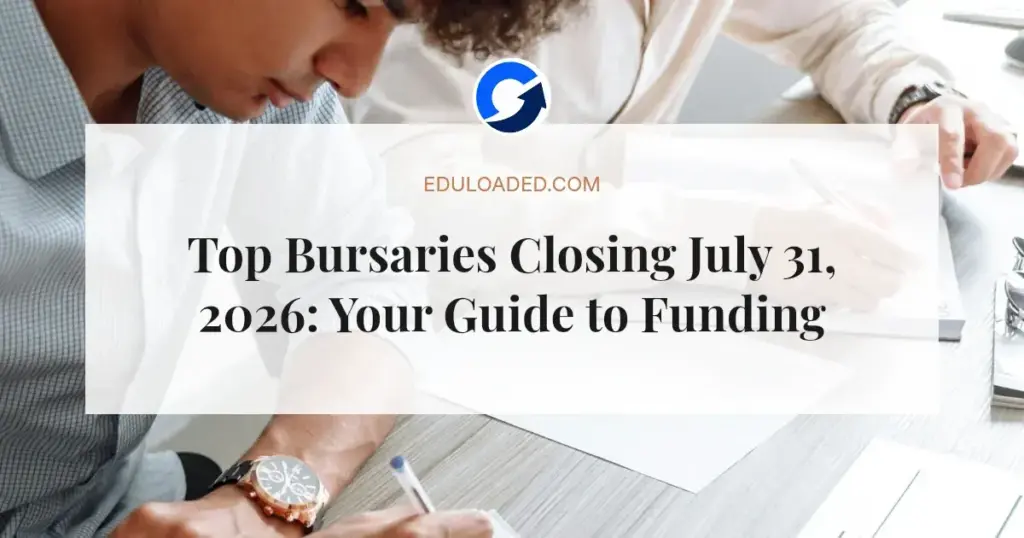 Top Bursaries Closing July 31, 2026: Your Guide to Funding