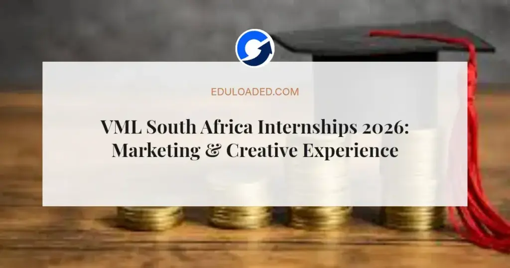 VML South Africa Internships 2026: Marketing & Creative Experience