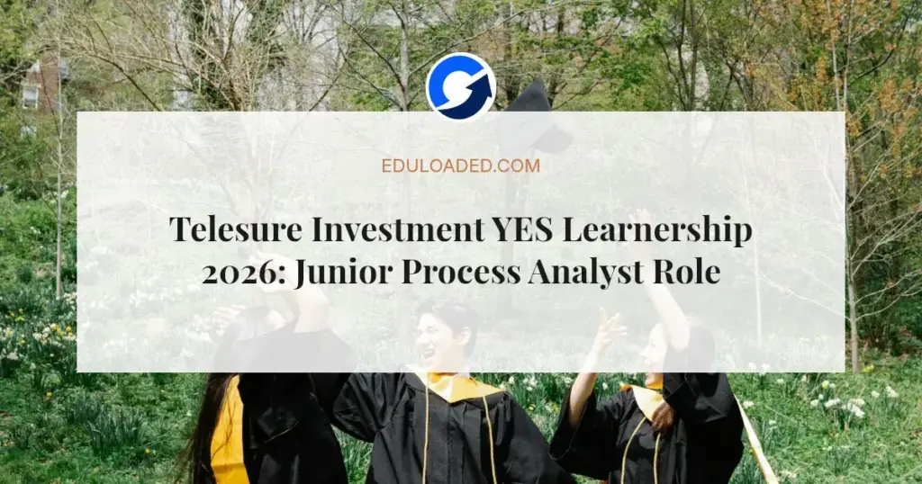 Telesure Investment YES Learnership 2026: Junior Process Analyst Role