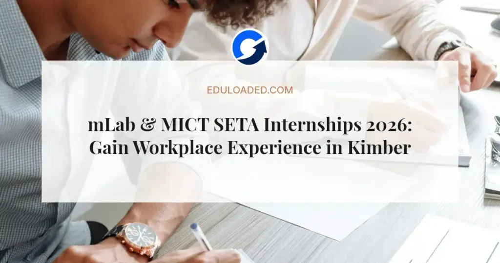 mLab & MICT SETA Internships 2026: Gain Workplace Experience in Kimberley