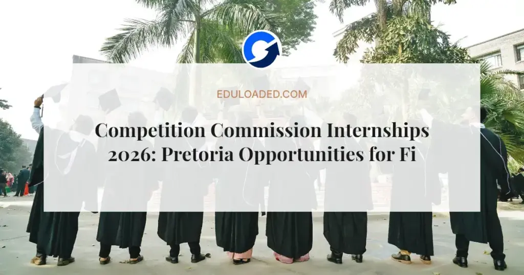 Competition Commission Internships 2026: Pretoria Opportunities for Final-Year Students