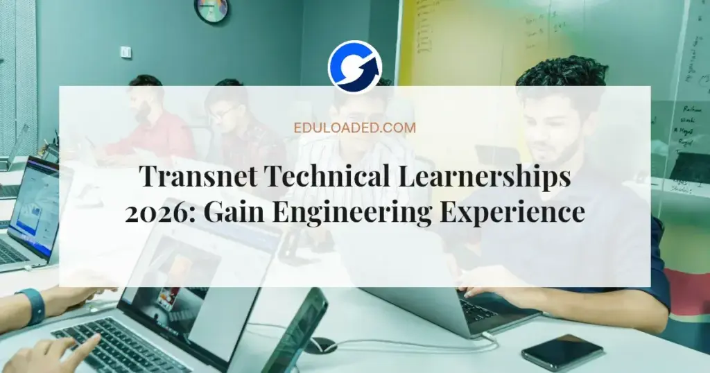 Transnet Technical Learnerships 2026: Gain Engineering Experience
