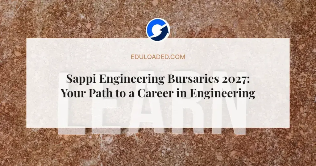 Sappi Engineering Bursaries 2027: Your Path to a Career in Engineering and Forestry