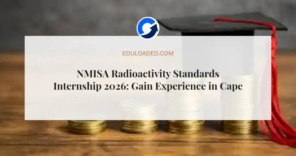 NMISA Radioactivity Standards Internship 2026: Gain Experience in Cape Town