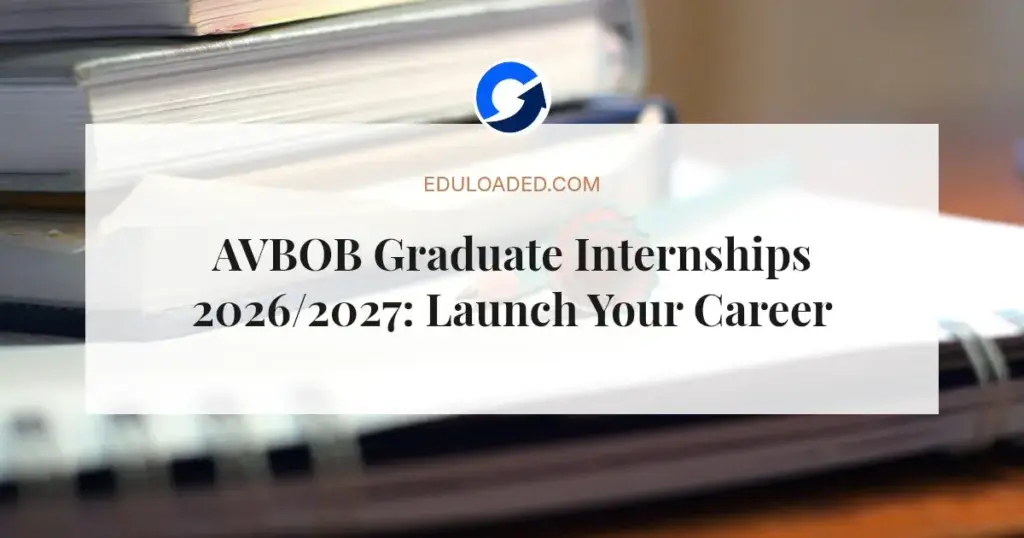 AVBOB Graduate Internships 2026/2027: Launch Your Career
